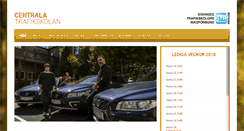 Desktop Screenshot of centralatrafikskolan.info